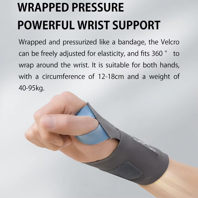 Adjustable Wrist Support for Tendonitis Wrist Support Smart Heating Compression Massage Round EMS