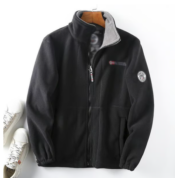 🎄🎅Suitable for both men and women🎁 Unisex Double-Layer Padded Warm Jacket