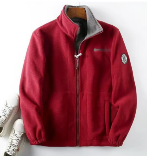 🎄🎅Suitable for both men and women🎁 Unisex Double-Layer Padded Warm Jacket