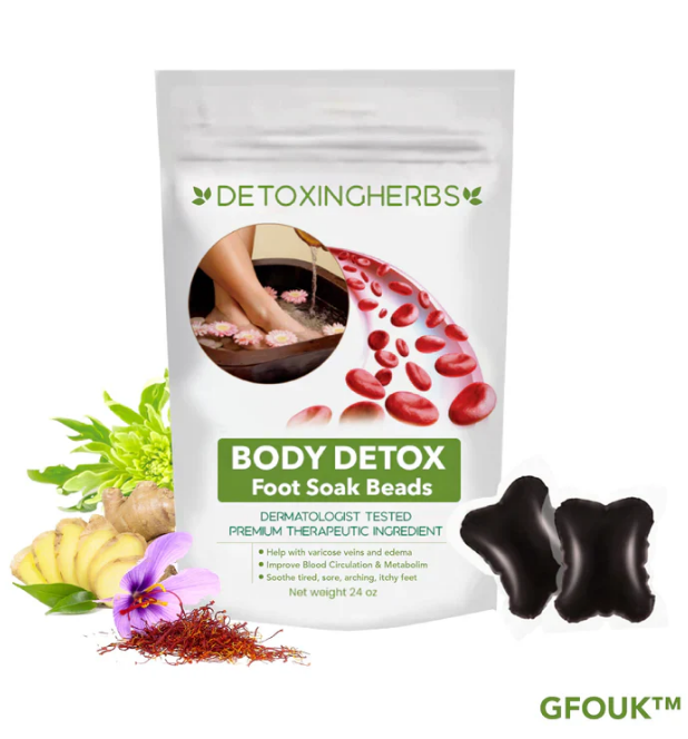 Detoxing Herbs Cleansing Foot Soak Beads