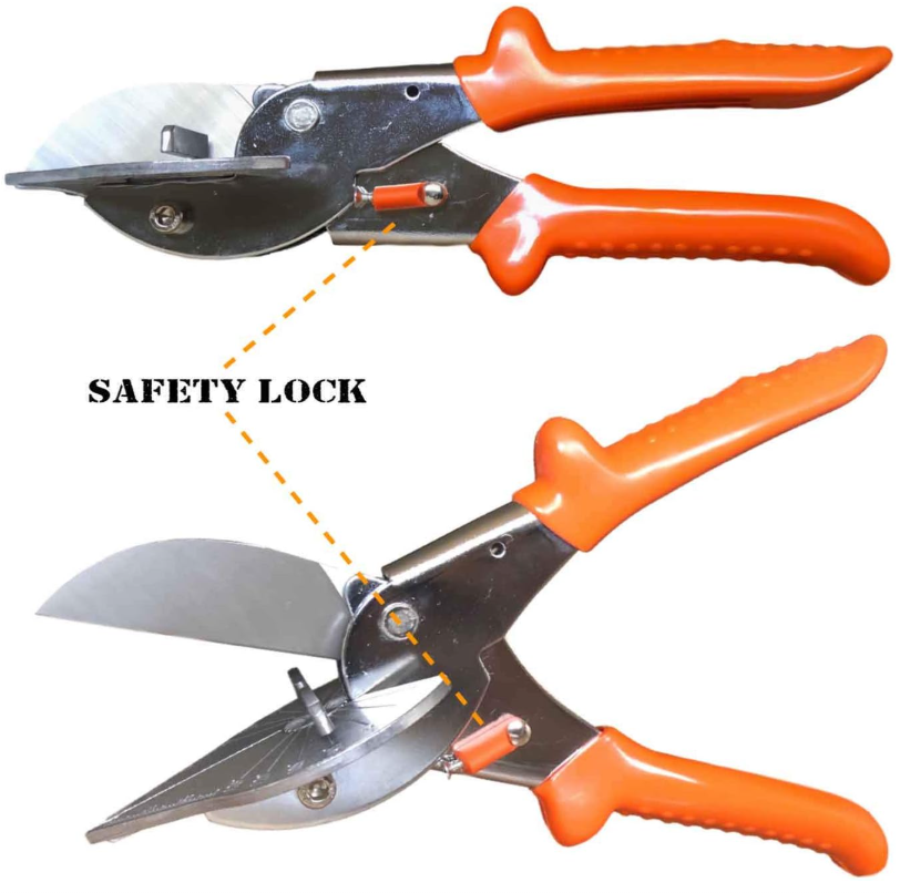 Multi Angle Miter Cutter | Hand Scissors Multipurpose Tool | 45-135 Degree Cutting