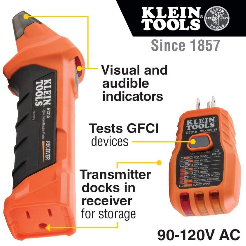 Klein Tools Circuit Breaker Finder Tool Kit