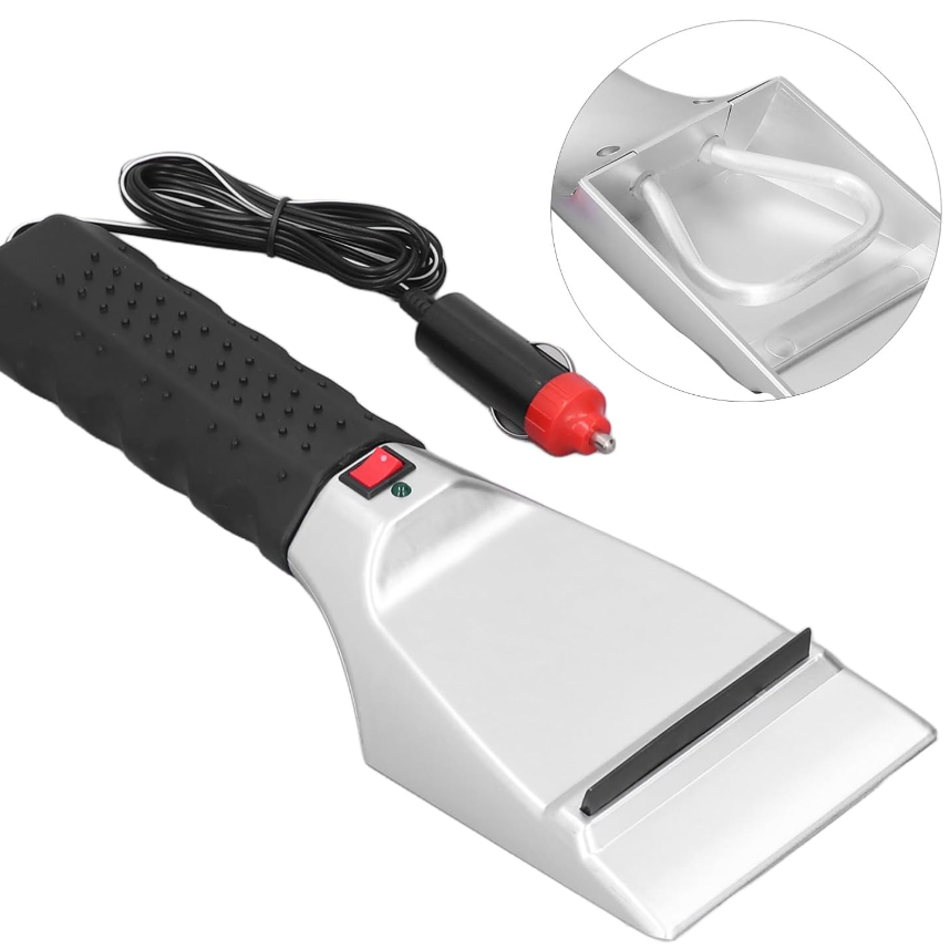 Heated Snow Shovel, Snow Ice Brush Shovel Snow Removal Tools