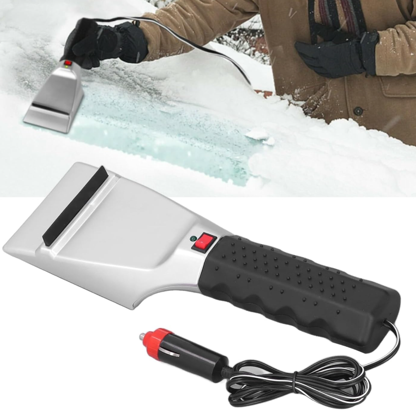 Heated Snow Shovel, Snow Ice Brush Shovel Snow Removal Tools