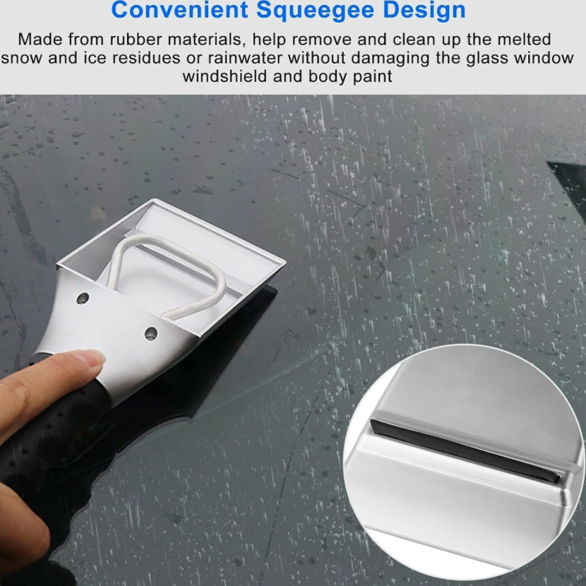 Heated Snow Shovel, Snow Ice Brush Shovel Snow Removal Tools