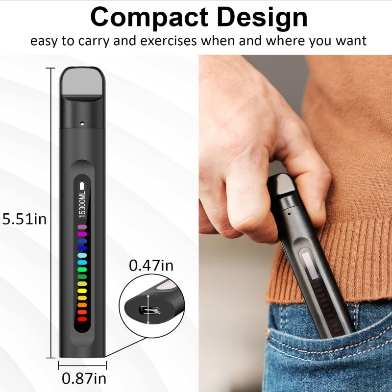 Breathing Exercise Device, Portable Breathing Training Device for Better Breathe