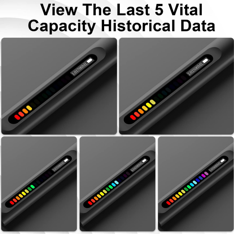 Breathing Exercise Device, Portable Breathing Training Device for Better Breathe