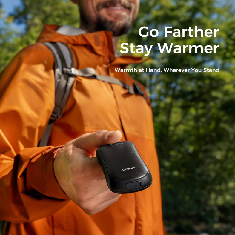 OCOOPA UT4 Urban 2-in-1 Magnetic Rechargeable Hand Warmers 2 Pack- IP45 Water Resistant