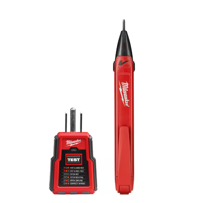 Non-Contact Voltage and GFCI Receptacle Premium Test Kit