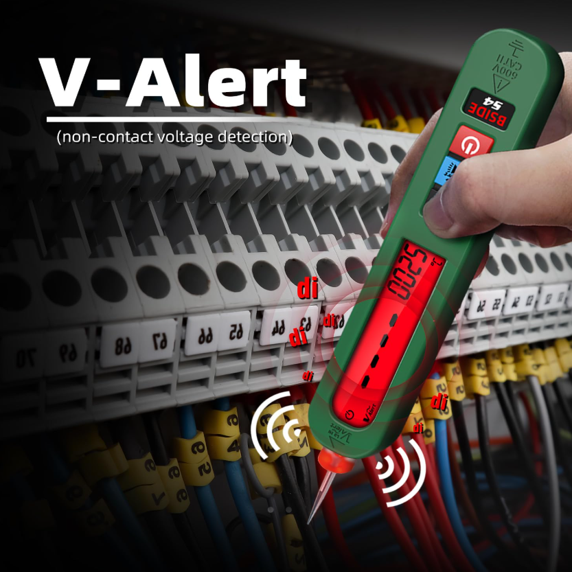 Advanced Digital Voltage Tester Pen - Safe Breakpoint Identification