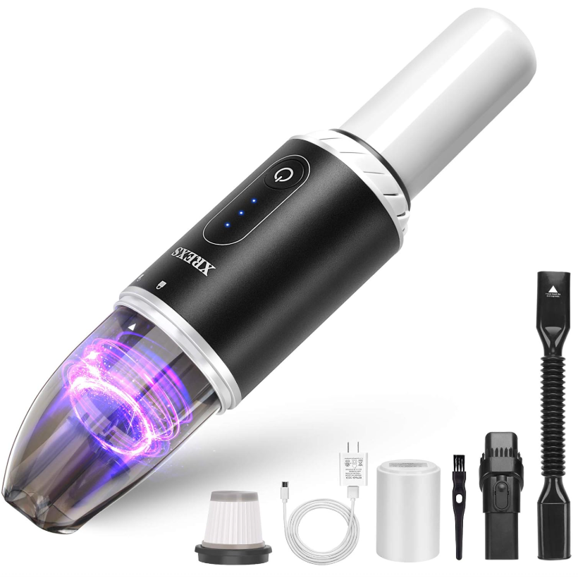 Handheld Vacuum Cordless, Portable Hand Held Car Vacuum Cleaner with High Power