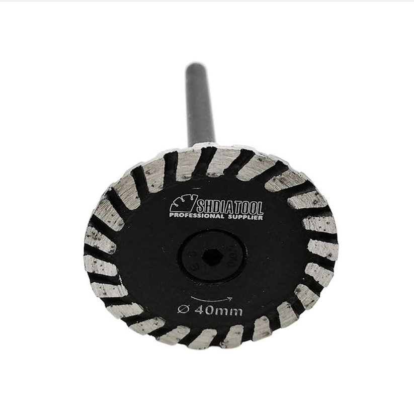 Mini Diamond blade with removable 6mm shank Dia 30mm-50mm Diamond Caving blade manufacturer