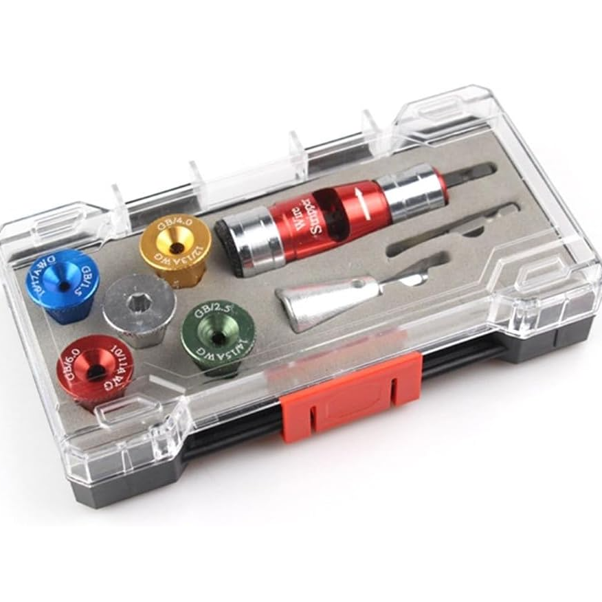 Wire Stripping And Twisting Tool For Drill Electric Wire Strippers Professional Electrician Tool Portable Wire