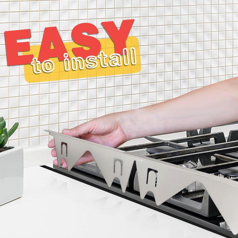 Stove Gap Covers Stainless Steel