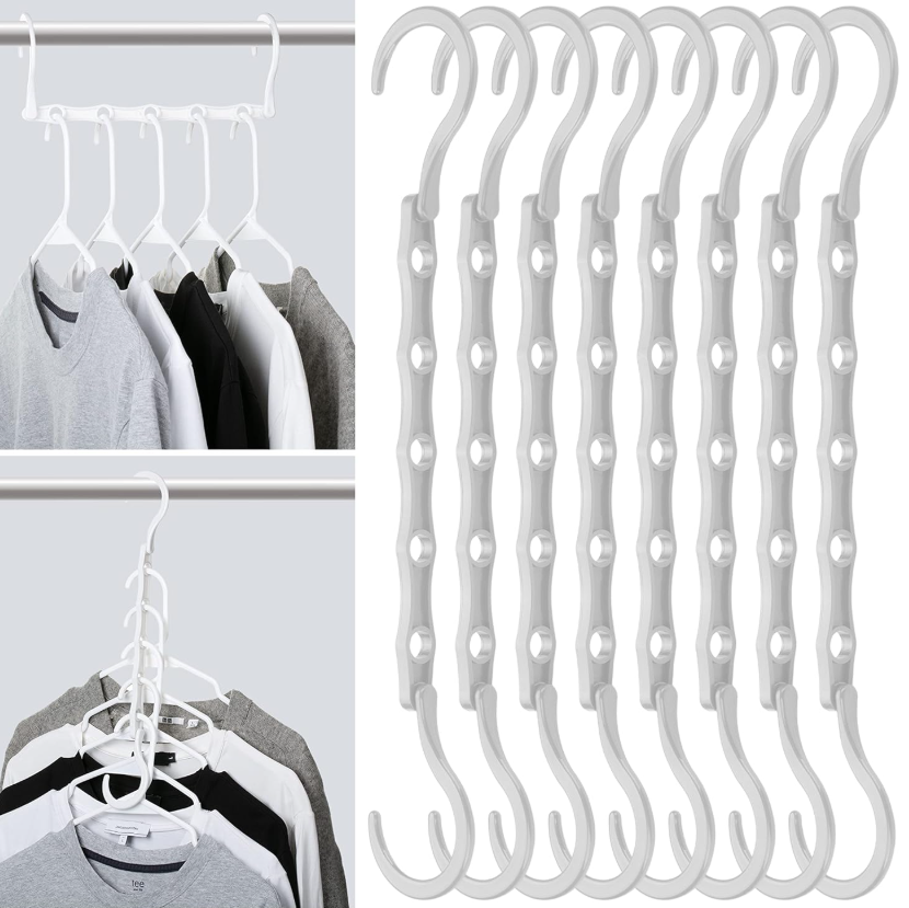 Space Saving Hangers for Clothes