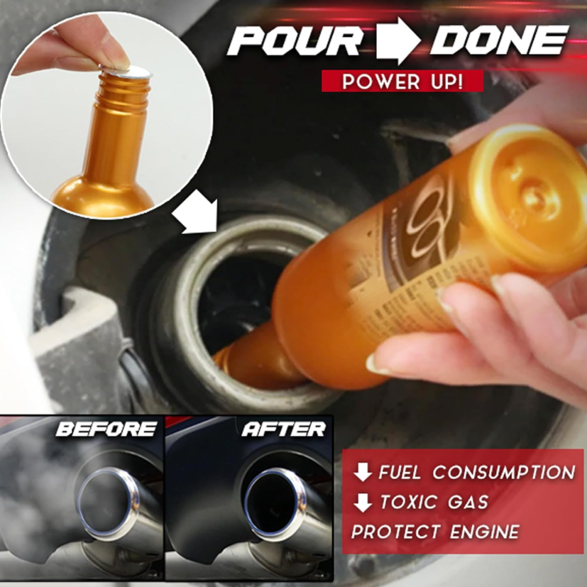 Car Converter Exhaust Cleaning Liquid, Instant Car Exhaust Cleaner Dust Stain Remover