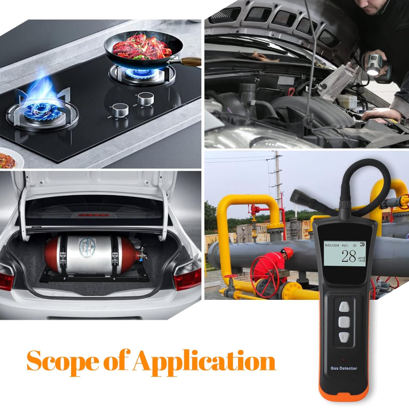 Natural Gas Detector Professional Industry and Home