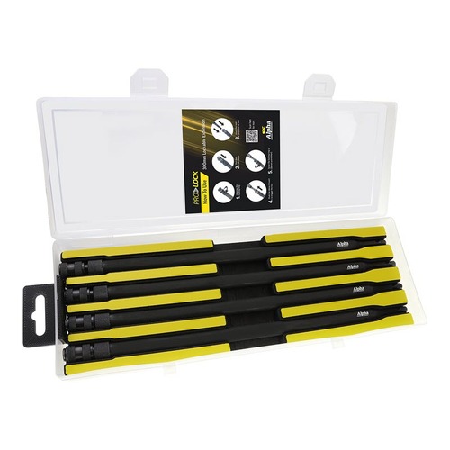 Electricians 4 Piece | 300mm 1/4in Pro Lock Locking Extension Bar Set