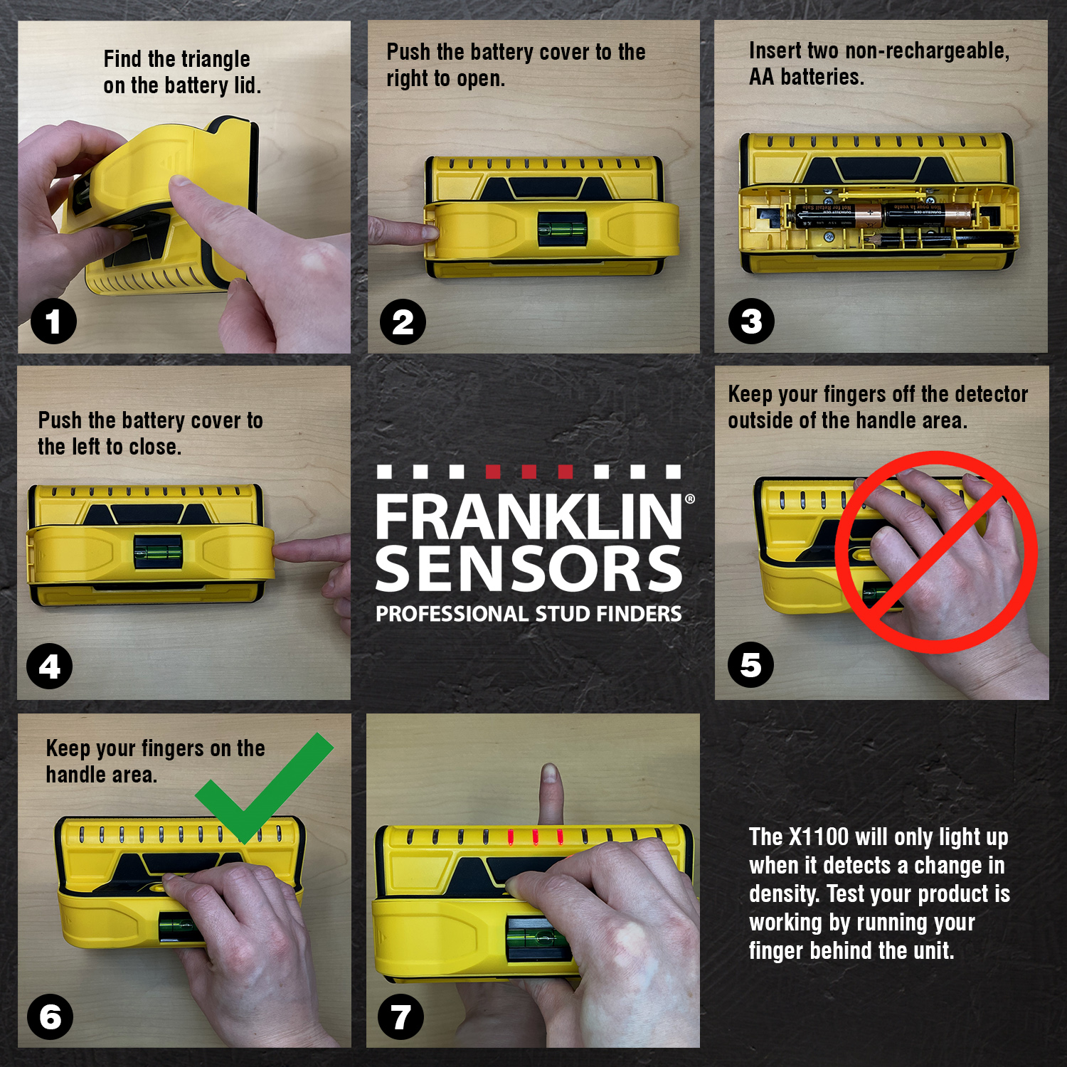 Franklin Sensors ProSensor MAX Stud Finder with 13-Sensors