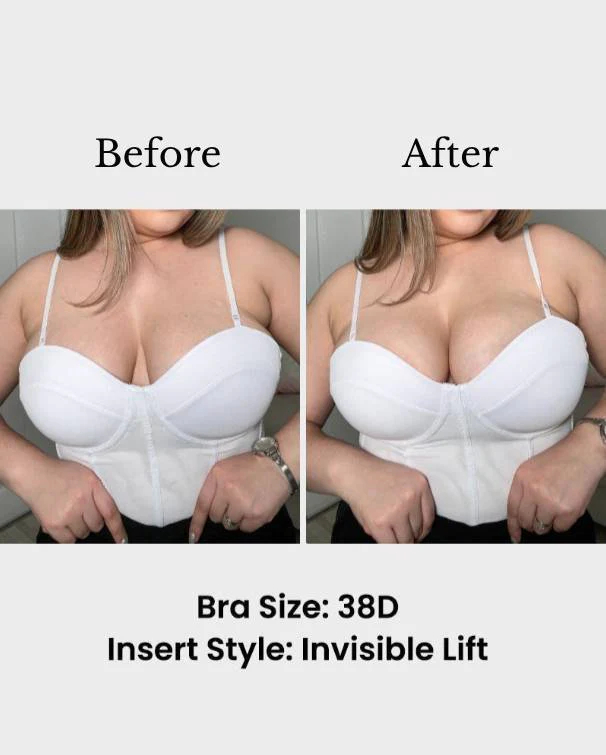 🔥FLASH SALE🔥Invisible Lift Inserts | Double-Sided Adhesive Bra Lifter for Instant Boost
