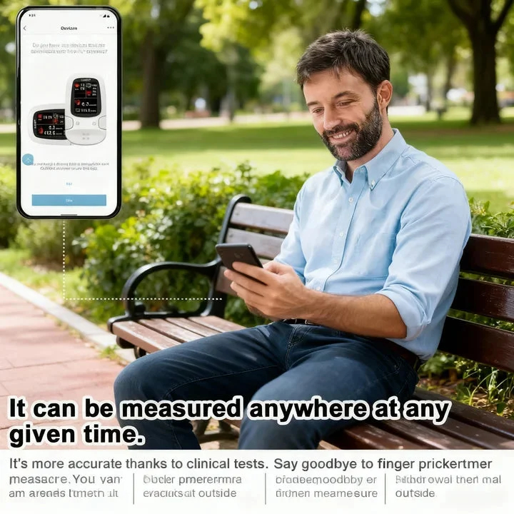  Develops Newly Launched Non-Invasive Smart Glucose Meter 🔥made in the USA🔥🔥Limited stock available!🔥