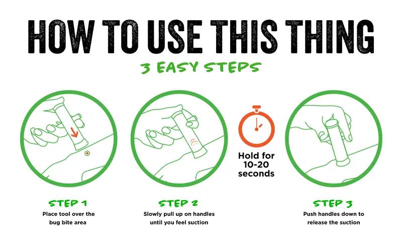 Product Introduction of Bug Bite Thing Insect Bite and Sting Suction Tool - Pink 14