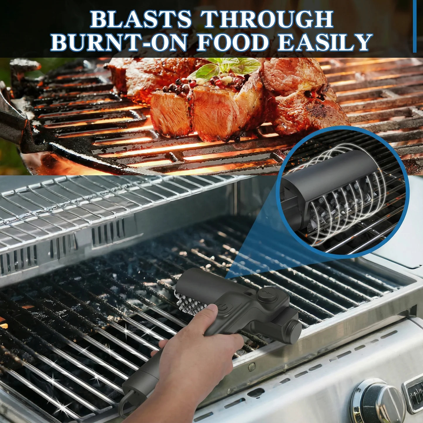 Electric BBQ Grill Brush