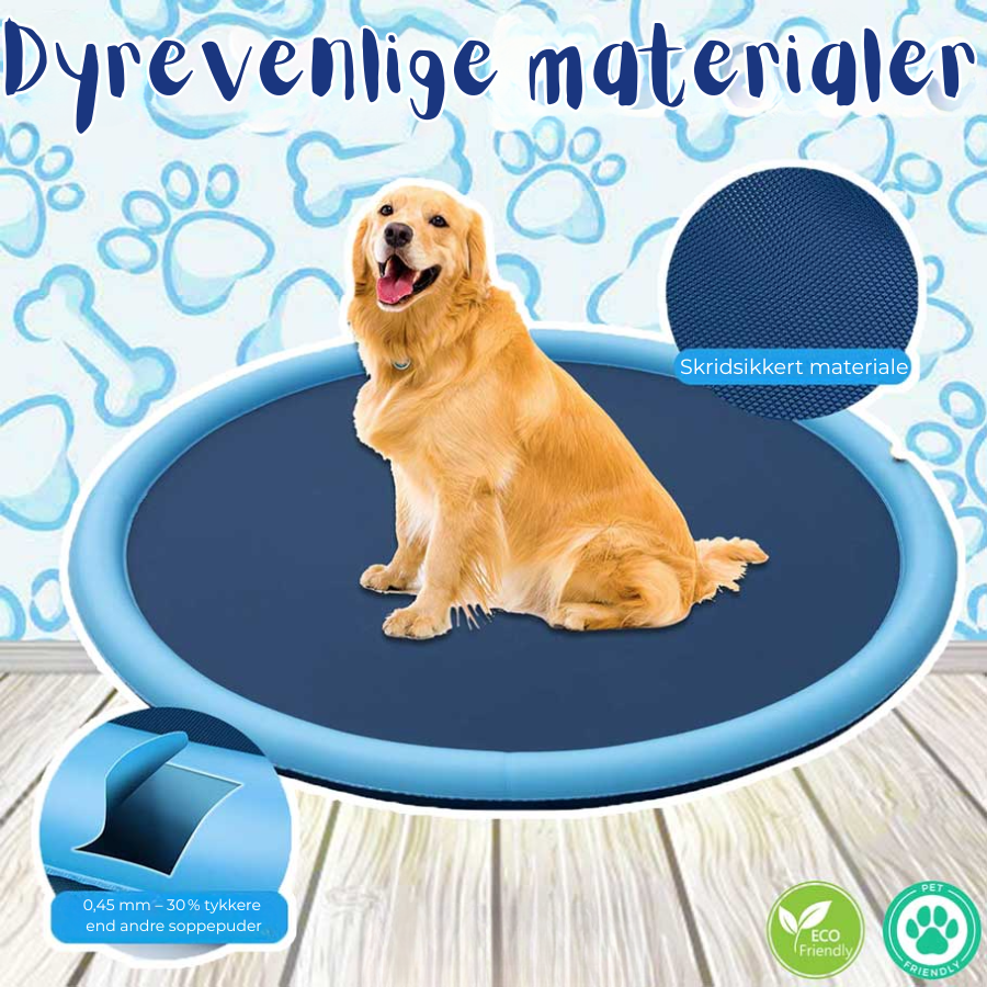 Sprinklerbassin til hunde