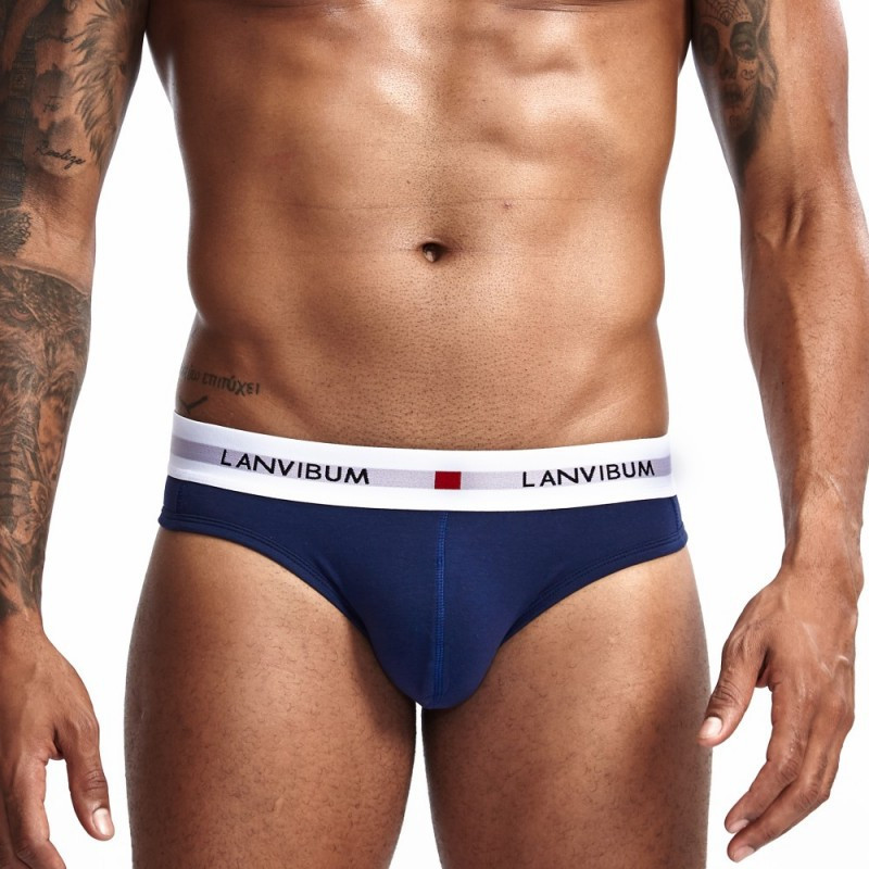 Modern men's briefs with wide elastic