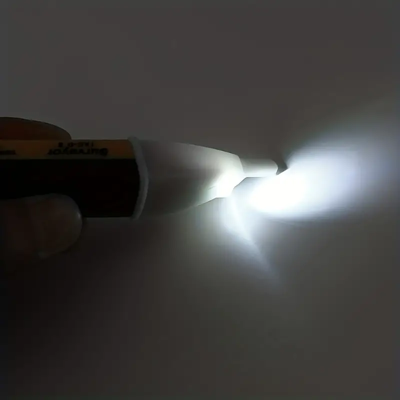   contact electric pen induction tester multifunctional household electric tester electrician check line breakpoint detection industrial science plug board with electricity experiment electrical appliances special household induction tester details 5