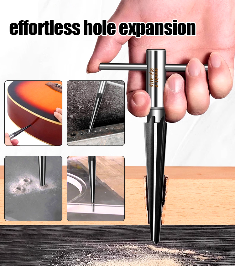 【Buy 1 Get 1 Free】High speed steel alloy cone drill bit for drilling and expanding holes. ✅Suitable for wood, metal, plastic.