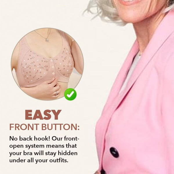 Convenient and comfortable front-fastening bra（buy 1 get 1）