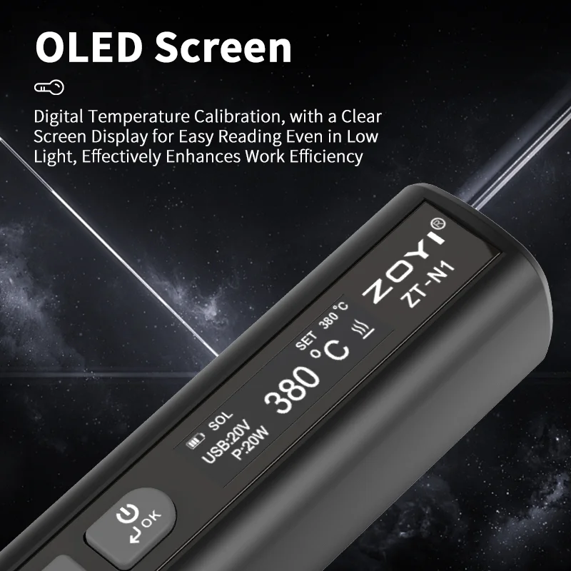 🔧 Intelligent Soldering Iron — Smart. Fast. Reliable