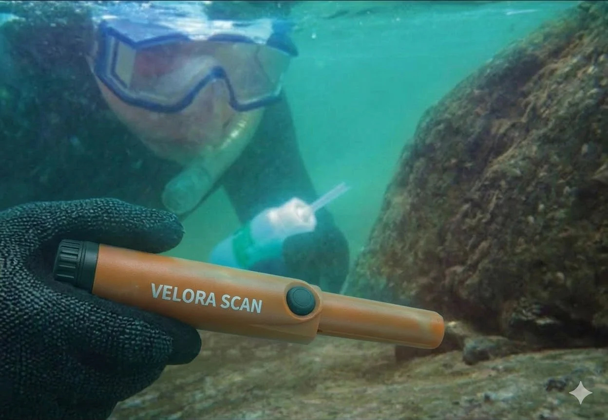 Metal Detector - Detect Hidden Metal in Seconds, fully waterproof 360° Search