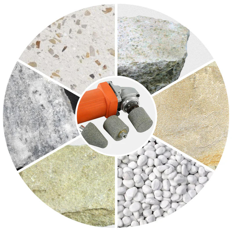 👨‍🔧👍 Shaped Stone Processing Grinding and Polishing Angle Grinder Head 💎🔧