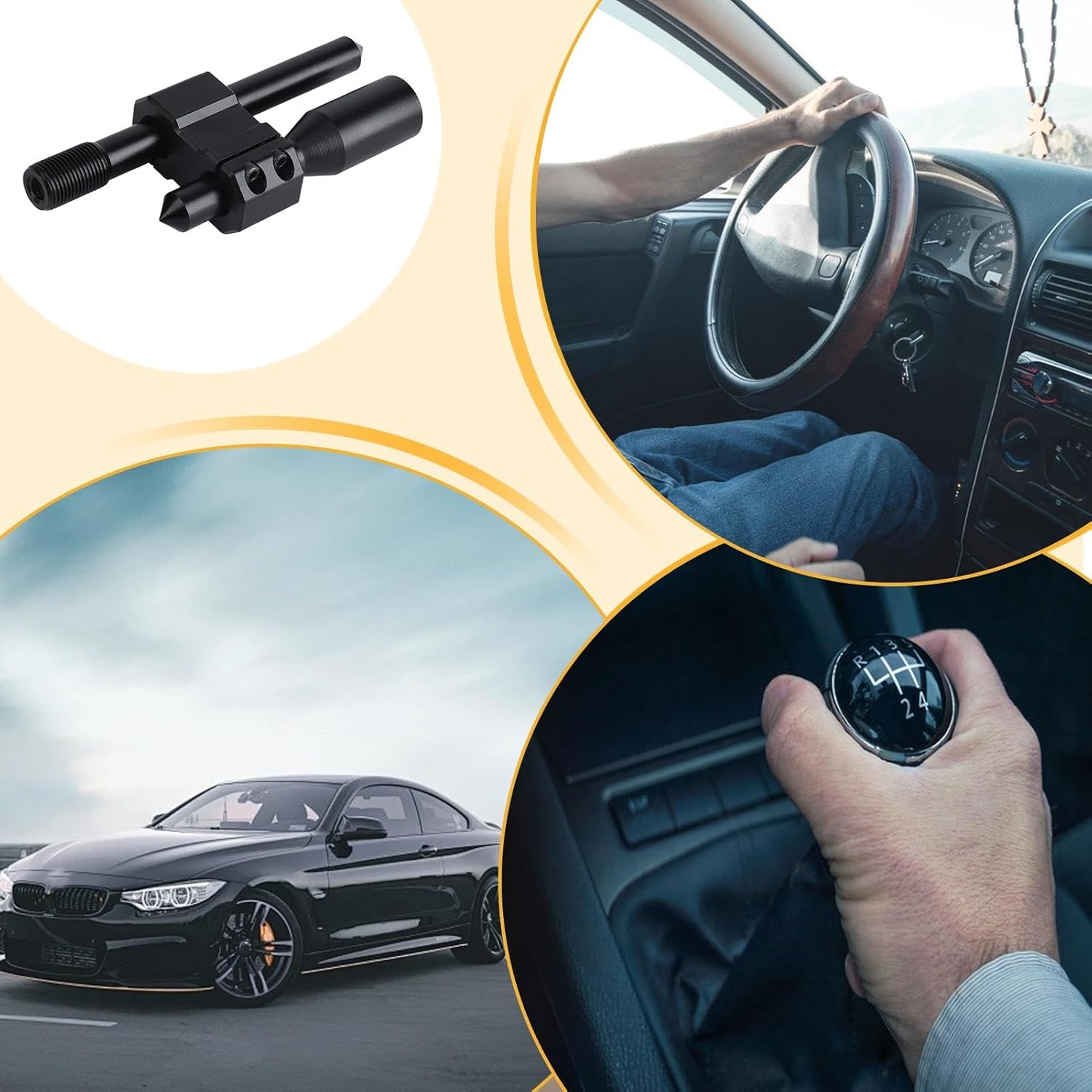 Adjustable Extension Gear Shifter For Car