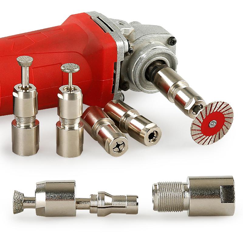 ⚙️Angle Grinder Conversion Kit 🔧 3mm/6mm Dual Collet – Universal Straight Grinder Adapter for Carving & Polishing