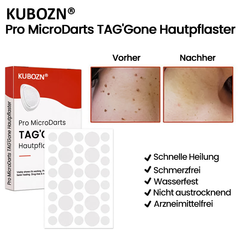 MicroDarts TAG'Gone skin patches for skin tag removal