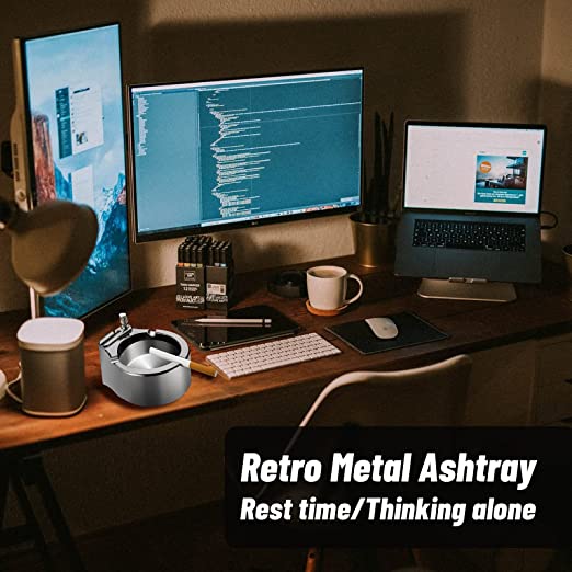 Last Day 49% OFF - Magic Ashtray with Permanent Match Lighter