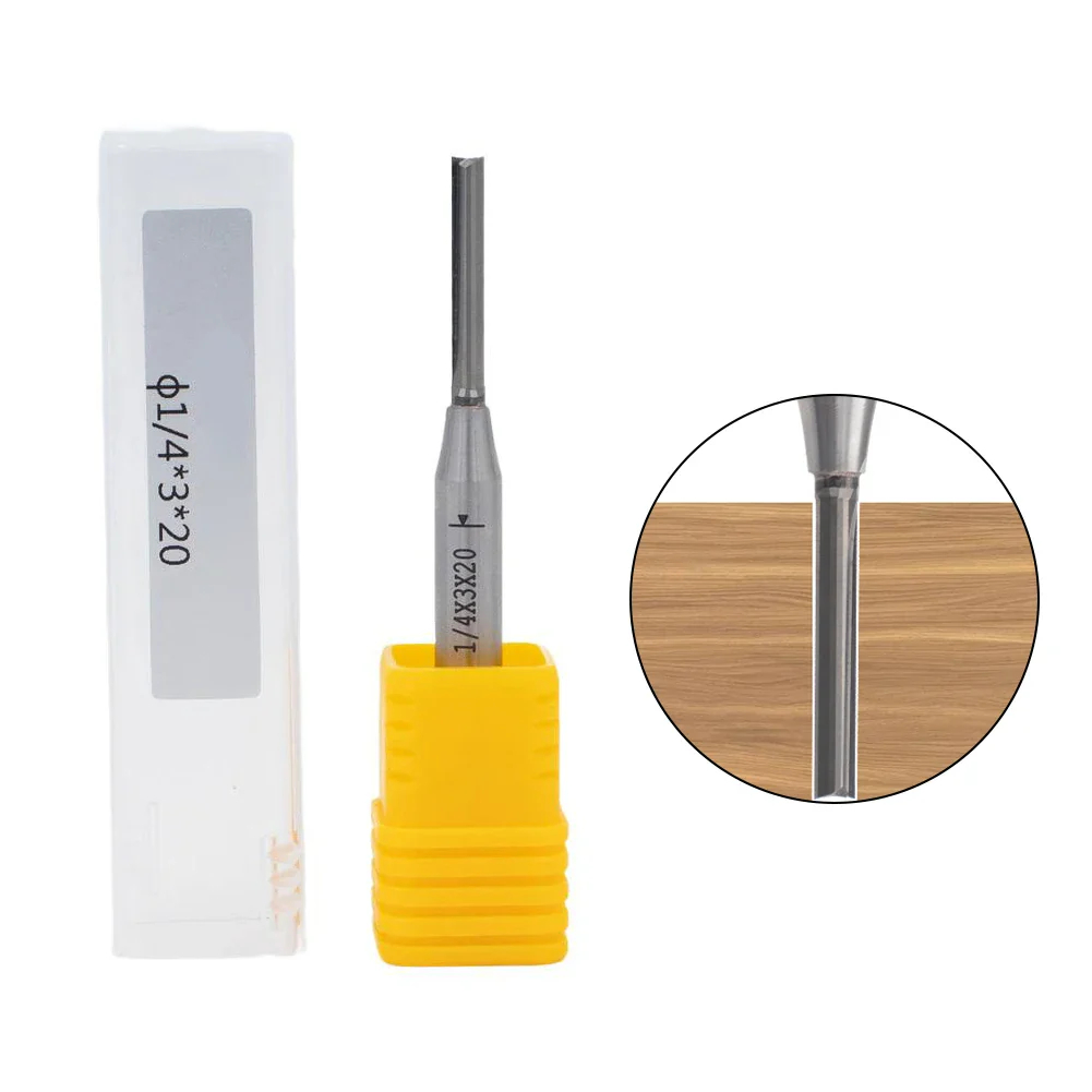 3mm Straight Cutting Bit for Wood and MDF