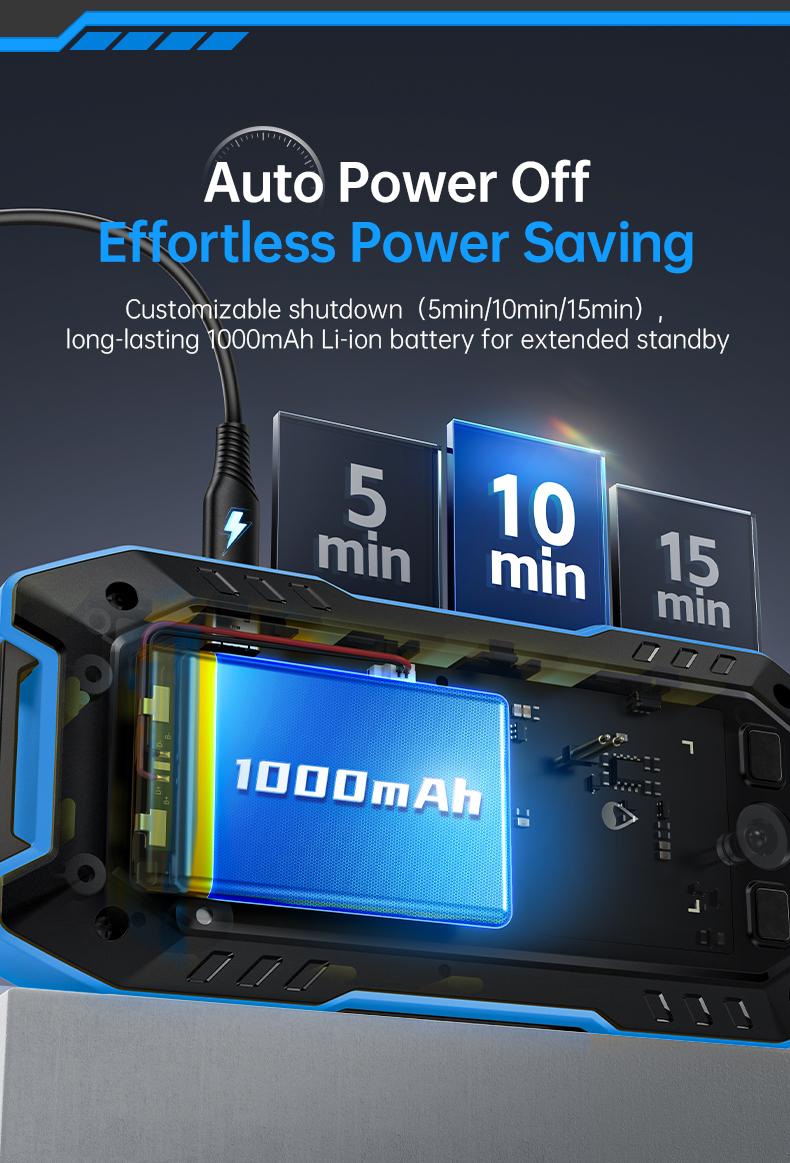 FNIRSI WMT-10 Rechargable Wood Moisture Meter Pinless 4-in-1 Detector with 2.4-inch Color Screen & 1000mAh Battery for Home & Building Use