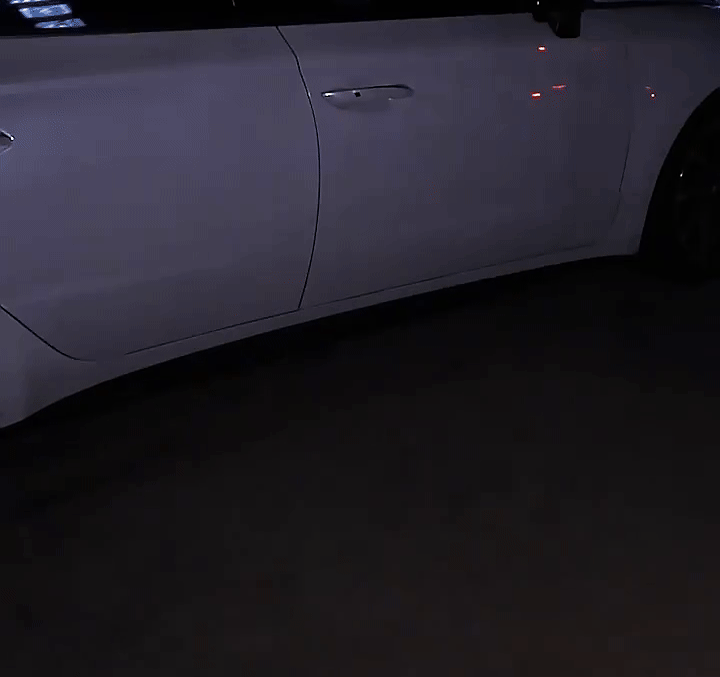 Animated Car Door Light