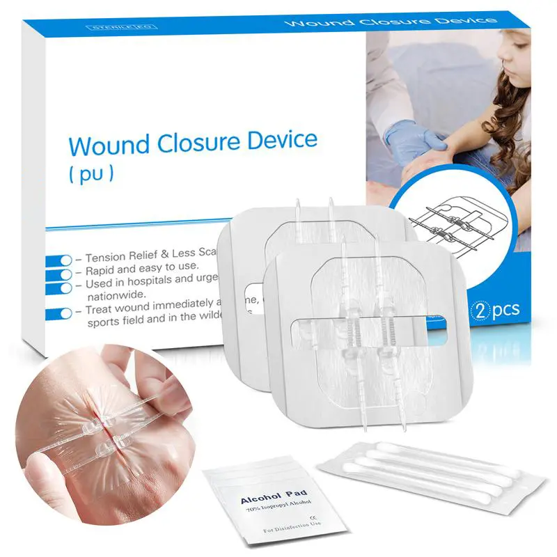 Compact Travel Safety Kit - Portable Wound Protection Injury Healing for Outdoor Use Easy