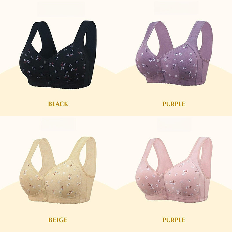 Convenient and comfortable front-fastening bra（buy 1 get 1）