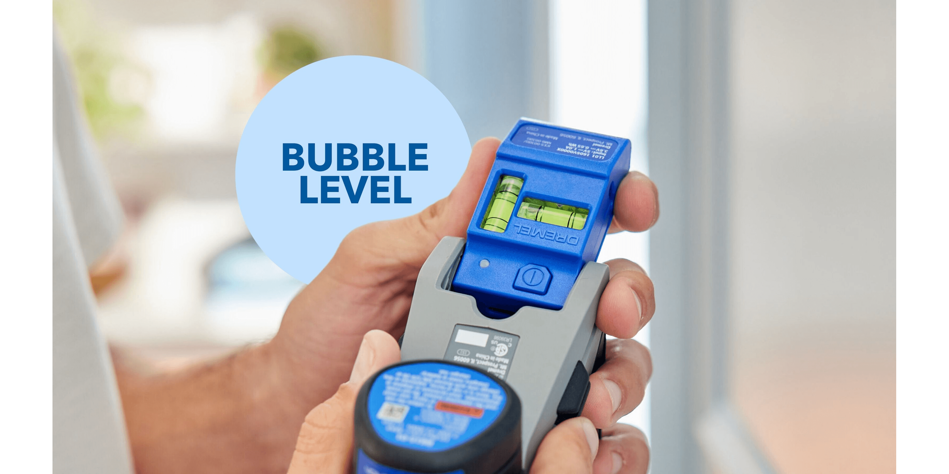 3-in-1 drill with integrated stud finder and removable laser leveler