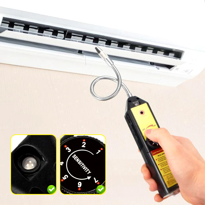 Multifunctional Car AC Halogen Leak Detector