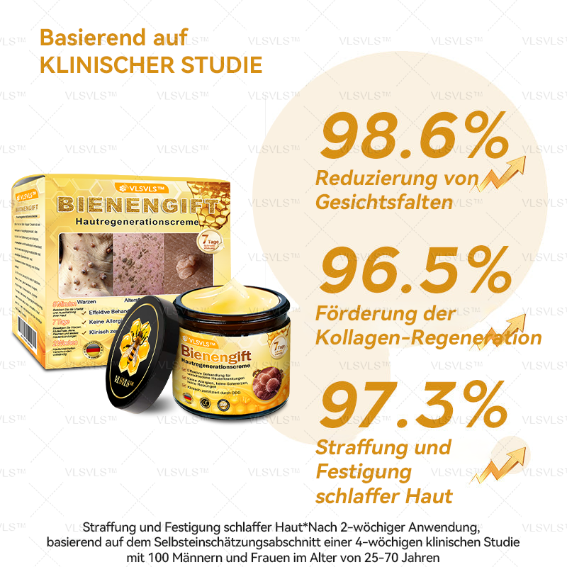 Hergestellt und Versand aus Deutschland ✅ Bienengift Hautregenerationscreme - Letzter Tag der🔥