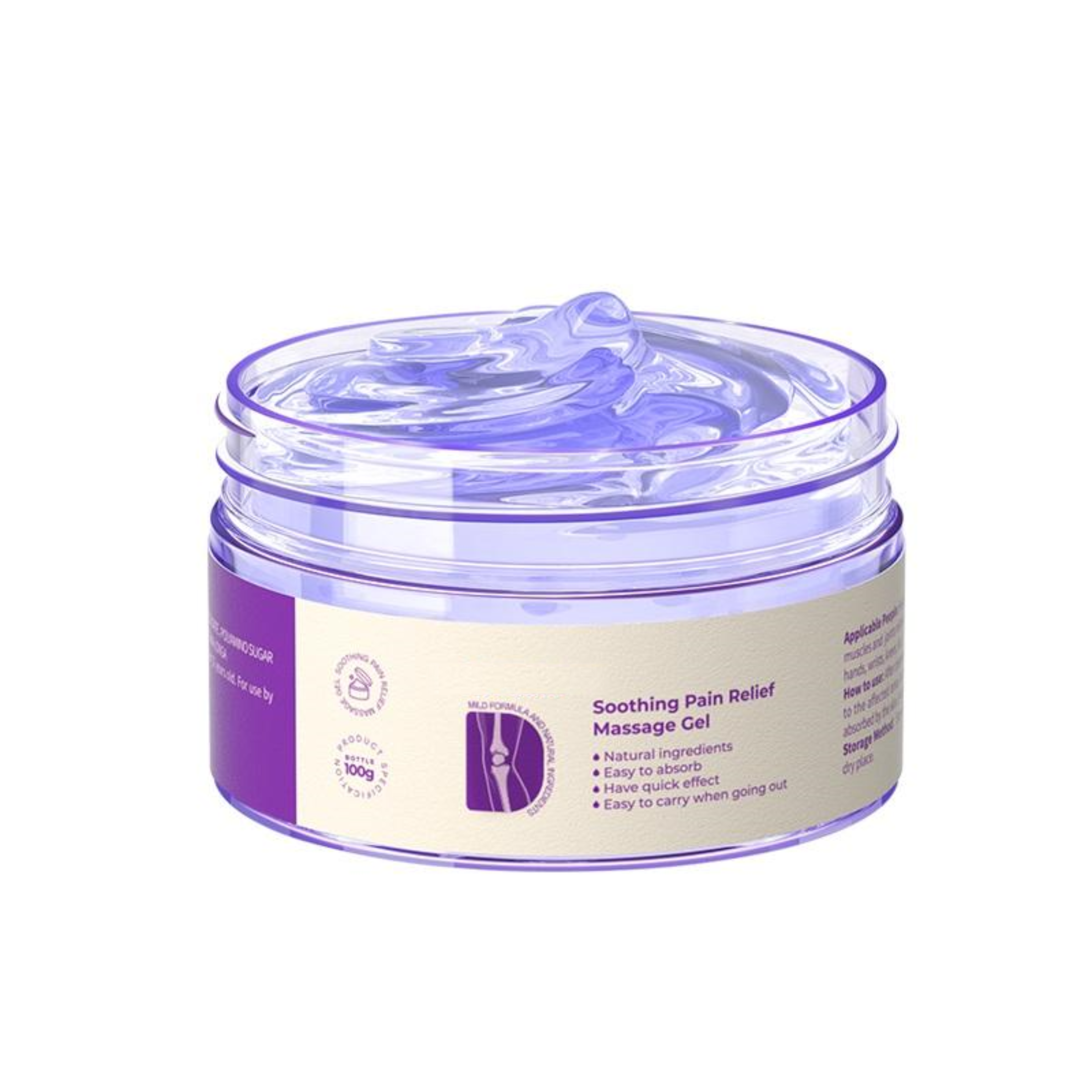 Final Day 50% OFF 🔥  Purple Gel 🧊 Refuse pain and inflammation