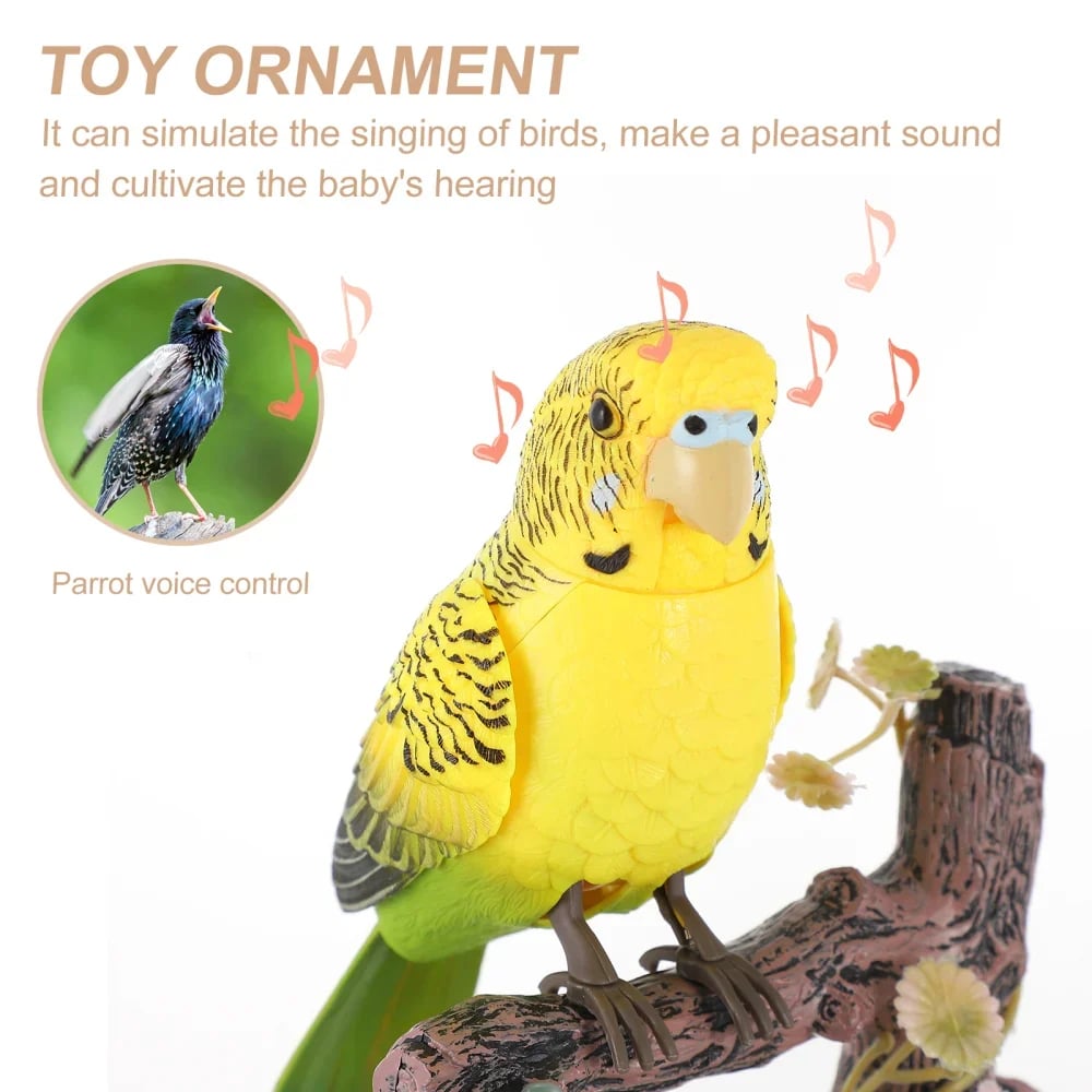 🍃Electric battery-operated sound parrots🦜