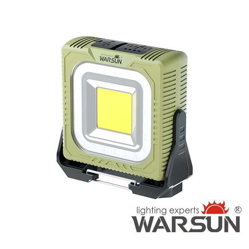 Warsun Rechargeable LED Camping Lantern, Lightweight & Magnetic, Multiple Lighting Modes, Type-C Rechargeable, Ideal for Hiking & Outdoor Adventures Portable
